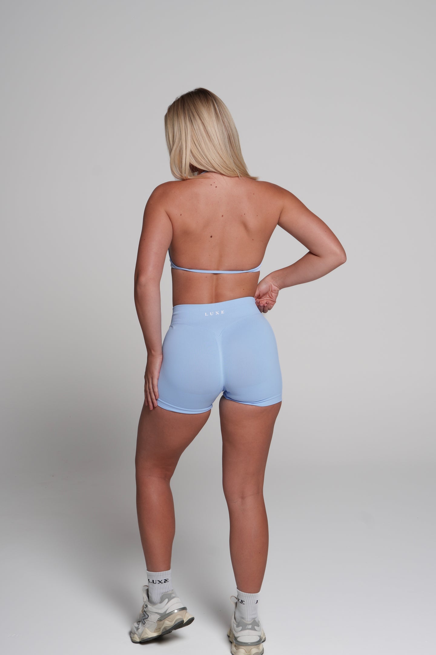 DEFINEFLEX SHORTS BABY BLUE