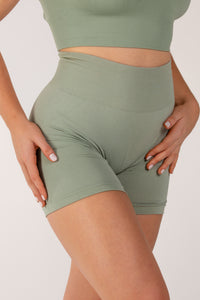 Seamless Shorts - Sage Green