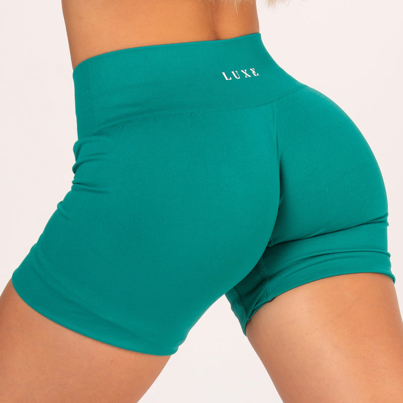 Seamless Shorts Emerald Green