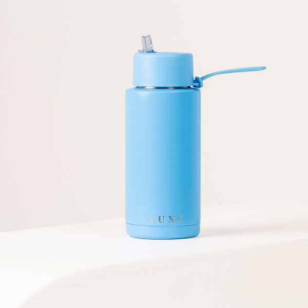 Luxe Water Bottle Blue