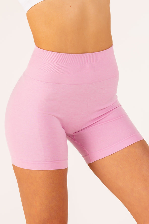 Minimal Scrunch Shorts Baby Pink