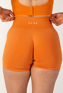  Seamless shorts sunset orange